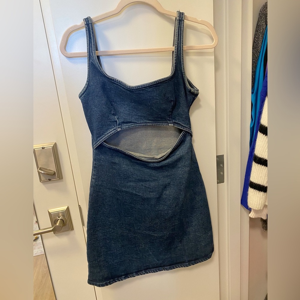 Zara Denim Mini Dress